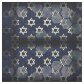 SlipperyJoe's Happy Hanukkah Multiple Star von Dav Stoff (Muster)