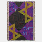 SlipperyJoe's Happy Hanukkah Star von David menora Decke (Vorderseite Vertikal)