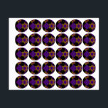 SlipperyJoe's Happy Hanukkah Star von David menora Etiketten<br><div class="desc">SlipperyJoe's Happy Hanukkah Star von David menorah Dreidel künstlerische Feier Candles Jüdische Hebräische Chanukah Schenkungen Dekorationen Judaismus Religionskultur religiöse Praktiken Traditionen geometrische symbolische Gestaltungstiefe Kontrast Ordnung Symmetrie</div>