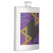 SlipperyJoe's Happy Hanukkah Star von David menora Flachmann (Rechts)