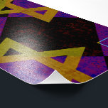 SlipperyJoe's Happy Hanukkah Star von David menora Fotodruck<br><div class="desc">SlipperyJoe's Happy Hanukkah Star von David menorah Dreidel künstlerische Feier Candles Jüdische Hebräische Chanukah Schenkungen Dekorationen Judaismus Religionskultur religiöse Praktiken Traditionen geometrische symbolische Gestaltungstiefe Kontrast Ordnung Symmetrie</div>