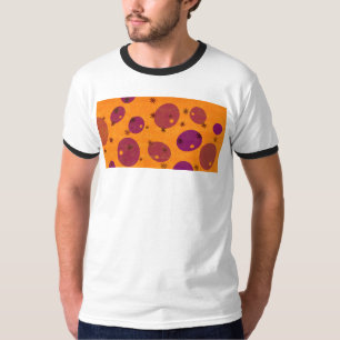SlipperyJoe's Happy Hanukkah Star von David menora T-Shirt