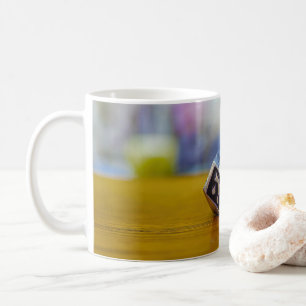 SlipperyJoe's Happy Hanukkah vierseitige Spinnerei Kaffeetasse