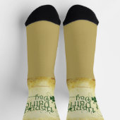 SlipperyJoe's Happy St. Patrick's Day, dreigängig  Socken (Oben)