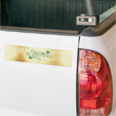 SlipperyJoe's Happy St. Patrick's Day Iris Autoaufkleber (Auf Lkw)