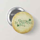 SlipperyJoe's Happy St. Patrick's Day Iris Button (Vorne & Hinten)