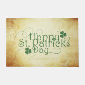 SlipperyJoe's Happy St. Patrick's Day Iris Fußmatte (Vorderseite)