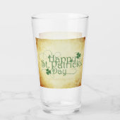 SlipperyJoe's Happy St. Patrick's Day Iris Glas (Rückseite)