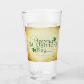 SlipperyJoe's Happy St. Patrick's Day Iris Glas (Vorderseite)