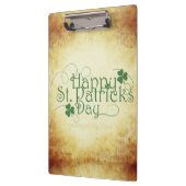 SlipperyJoe's Happy St. Patrick's Day Iris Klemmbrett (Links)