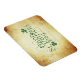 SlipperyJoe's Happy St. Patrick's Day Iris Magnet (Rechte Seite)