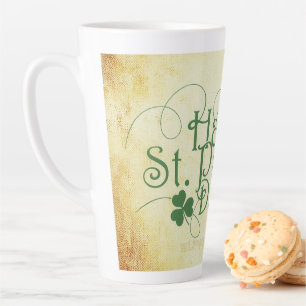 SlipperyJoe's Happy St. Patrick's Day Iris Milchtasse