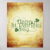 SlipperyJoe's Happy St. Patrick's Day Iris Poster (Vorne)