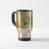SlipperyJoe's Happy St. Patrick's Day Iris Reisebecher (Vorderseite Links)