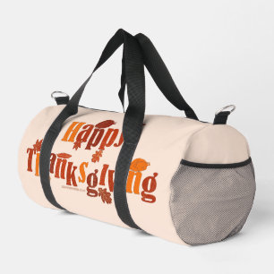 SlipperyJoe's Happy Thanksgiving Herbstblätter Duffle Bag