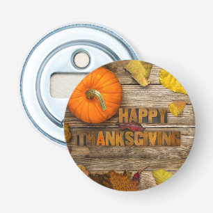SlipperyJoe's Happy Thanksgiving Kürbisgetrocknete Flaschenöffner
