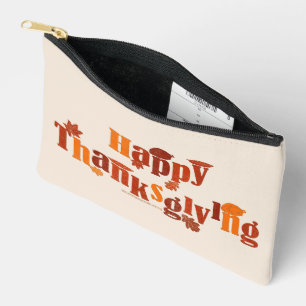 SlipperyJoe's helle festliche Thanksgiving-Grafik  Zubehörtasche