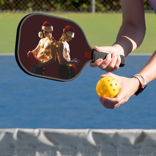 SlipperyJoe's hemmungslose Männer zurück zu Weihna Pickleball Schläger (InSitu)
