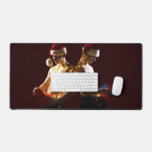 SlipperyJoe's hemmungslose Männer zurück zu Weihna Schreibtischunterlage (Tastatur & Maus)