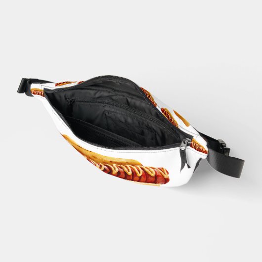 SlipperyJoe's Hot Dog verschachtelt weiche Knochen Bauchtasche (Offen)