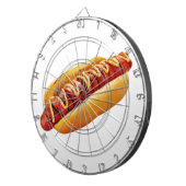 SlipperyJoe's Hot Dog verschachtelt weiche Knochen Dartscheibe (Vorderseite rechts)