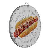 SlipperyJoe's Hot Dog verschachtelt weiche Knochen Dartscheibe (Vorderseite Links)