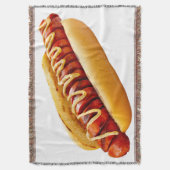 SlipperyJoe's Hot Dog verschachtelt weiche Knochen Decke (Vorderseite Vertikal)