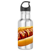 SlipperyJoe's Hot Dog verschachtelt weiche Knochen Edelstahlflasche (Vorderseite)