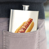 SlipperyJoe's Hot Dog verschachtelt weiche Knochen Flachmann (Beispiel)