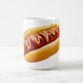 SlipperyJoe's Hot Dog verschachtelt weiche Knochen Kaffeetasse (Mittel)