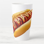 SlipperyJoe's Hot Dog verschachtelt weiche Knochen Milchtasse (Vorderseite)
