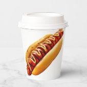 SlipperyJoe's Hot Dog verschachtelt weiche Knochen Pappbecher (Vorderseite)