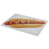 SlipperyJoe's Hot Dog verschachtelt weiche Knochen Schneidebrett (Ecke)