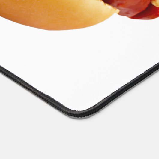 SlipperyJoe's Hot Dog verschachtelt weiche Knochen Schreibtischunterlage (Ecke)