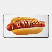 SlipperyJoe's Hot Dog verschachtelt weiche Knochen Schreibtischunterlage (Vorderseite)