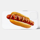 SlipperyJoe's Hotdog Senf geschnitten Fleisch Knoc Case-Mate iPhone Hülle (Rückseite (Horizontal))