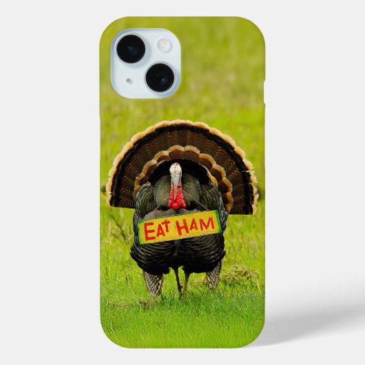 SlipperyJoe's humorous clever Thanksgiving theme t Case-Mate iPhone Hülle (Rückseite)