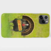 SlipperyJoe's humorous clever Thanksgiving theme t iPhone Hülle (Rückseite (Horizontal))