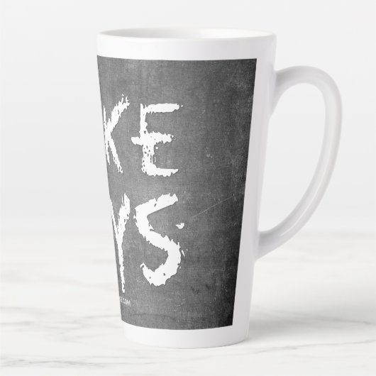 SlipperyJoe's I Like Boys schmutzige Tafel dunkel Milchtasse (Rechts)