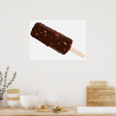 SlipperyJoe's Ice Cream Bar leckere Schokolade co Poster (Küche)
