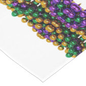 SlipperyJoe's iconic Mardi Gras–themed image elega Kurzer Tischläufer (Ecke)