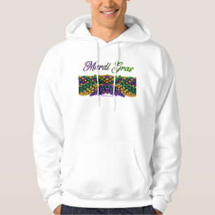 SlipperyJoe's ikonisches Mardi Gras–thematisches B Hoodie