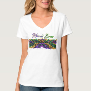 SlipperyJoe's ikonisches Mardi Gras–thematisches B T-Shirt