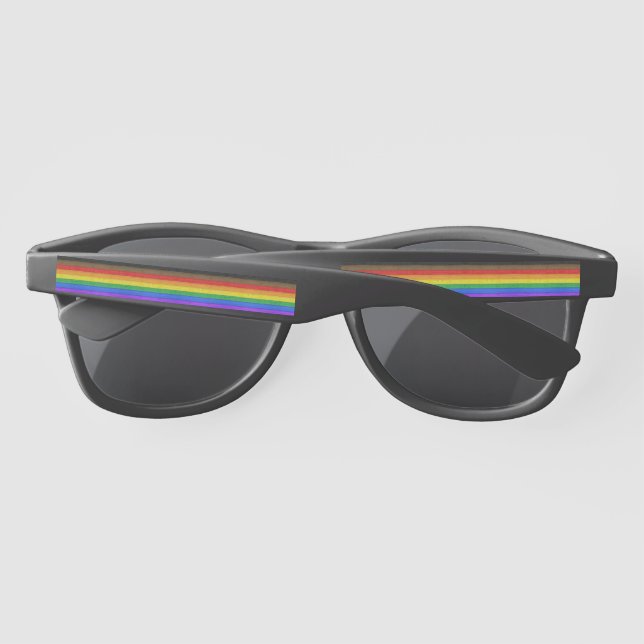 SlipperyJoe's Inclusive Gay Pride Flag strukturier (Rückseite)