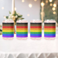 SlipperyJoe's Inclusive Gay Pride Flag strukturier