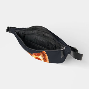 SlipperyJoe's klassische Pepperoni-Pizzaschnitt ge Bauchtasche