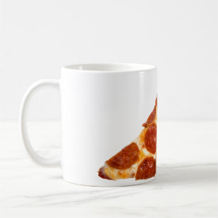 SlipperyJoe's klassische Pepperoni-Pizzaschnitt ge Kaffeetasse