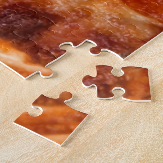 SlipperyJoe's klassische Pepperoni-Pizzaschnitt ge Puzzle (Seite)