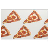 SlipperyJoe's klassische Pepperoni-Pizzaschnitt ge Stoff (Fat Quarter (45,7 x 55,9 cm))