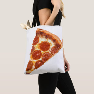 SlipperyJoe's klassische Pepperoni-Pizzaschnitt ge Tasche